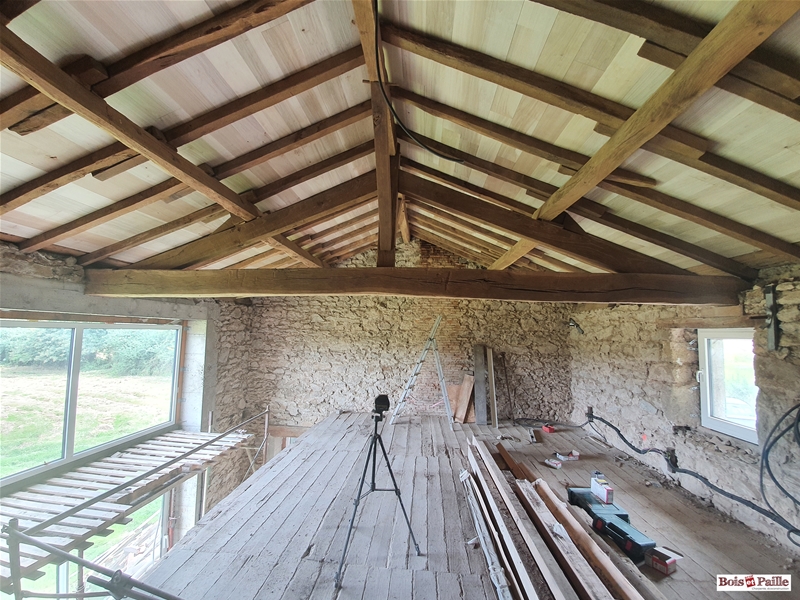 Isolation en Sarking à St Martin du Fouilloux (79)